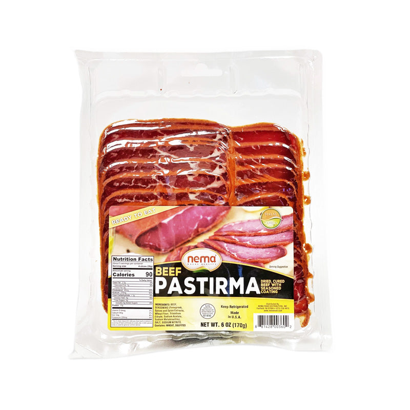 Nema Beef Pastirma 6 oz - 15 pcs