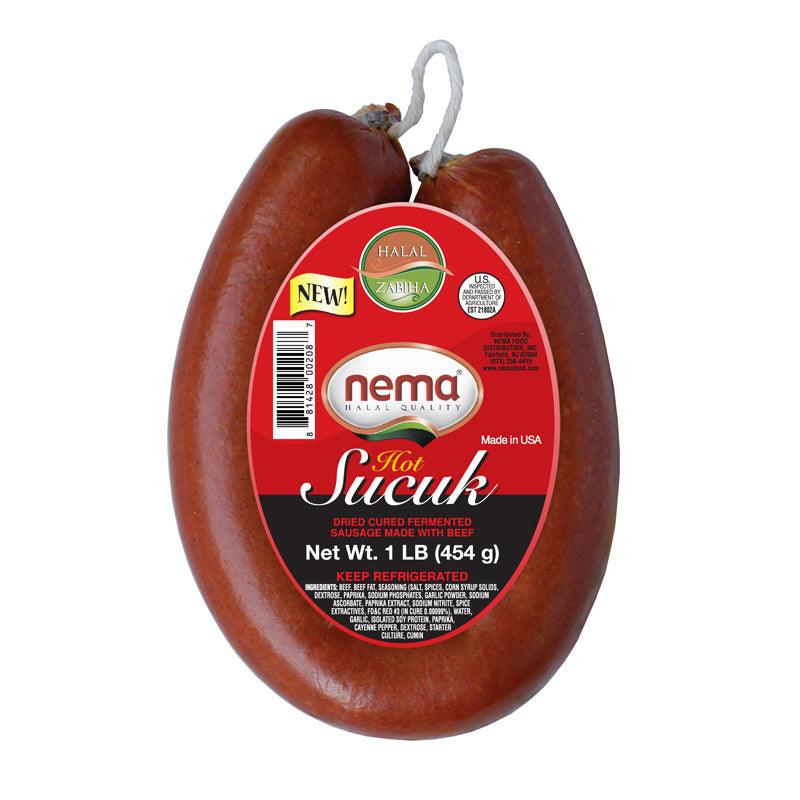 Nema Ring Beef Sujuk Hot 1 lb