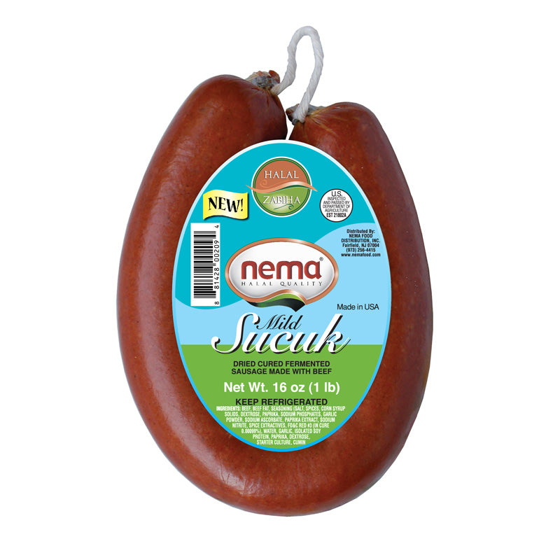 Nema Ring Beef Sujuk Mild 1 lb