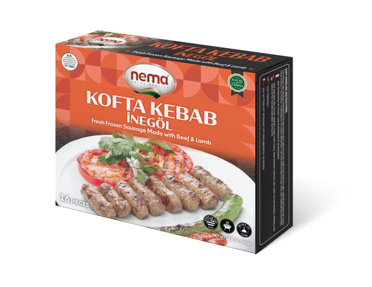 Nema Kofta Kebab (Inegol Kofte)  0.8 lb - 16 pcs